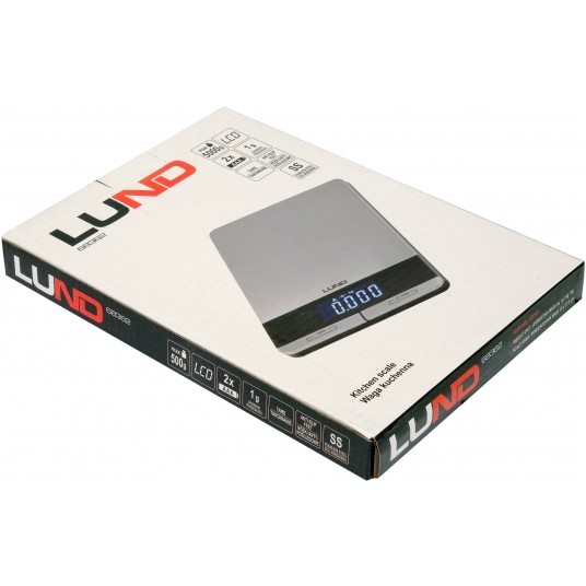 WAGA KUCHENNA S.NIERDZEWNA 15X22,5X1,5CM -zdjęcie numer 5