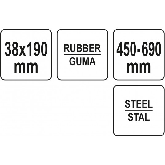 WAŁEK DOCISKOWY 190 MM UCHWYT TELESKOP. -zdjęcie numer 4