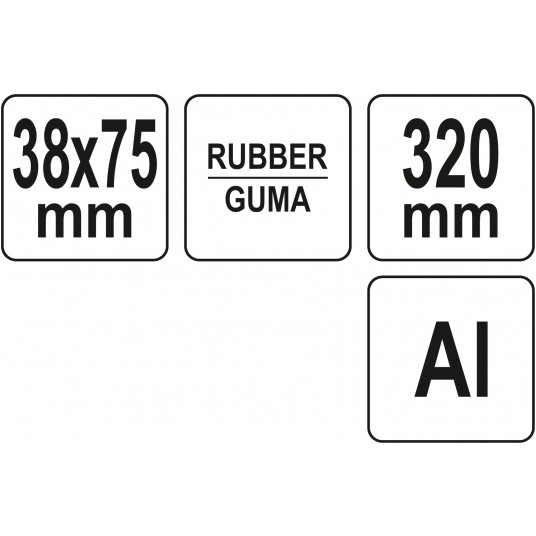 WAŁEK DOCISKOWY 75 MM Z UCHWYTEM ALUMIN. -zdjęcie numer 4