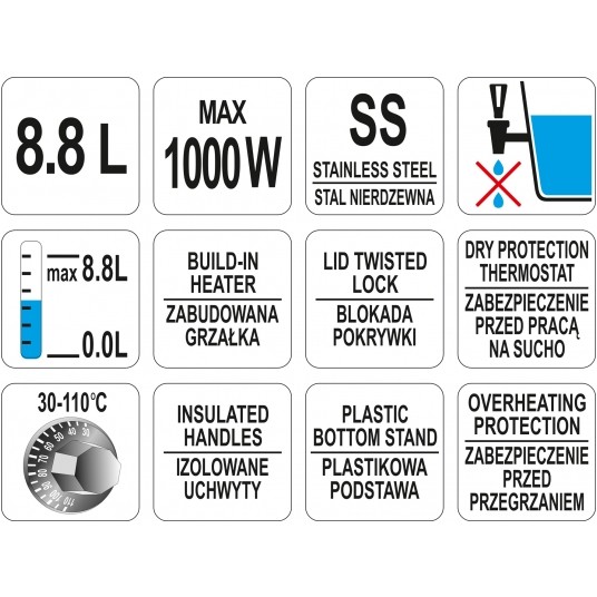 WARNIK DO WODY 8,8L -zdjęcie numer 5