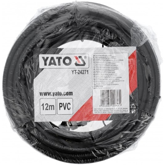 WĄŻ 12M Z SZYBKOZŁĄCZKĄ DO SAMOCHODÓW -zdjęcie numer 5