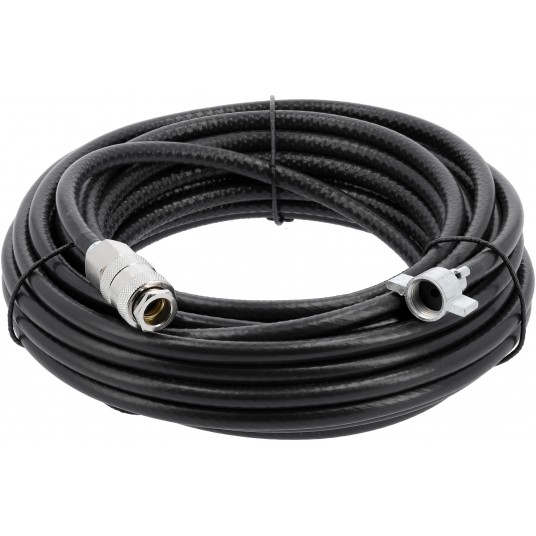 WĄŻ 12M Z SZYBKOZŁĄCZKĄ DO SAMOCHODÓW -zdjęcie numer 1