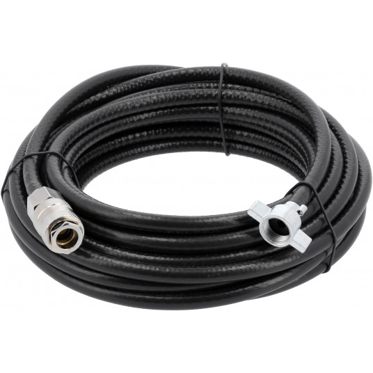 WĄŻ 8M Z SZYBKOZŁĄCZKĄ DO SAMOCHODÓW -zdjęcie numer 1