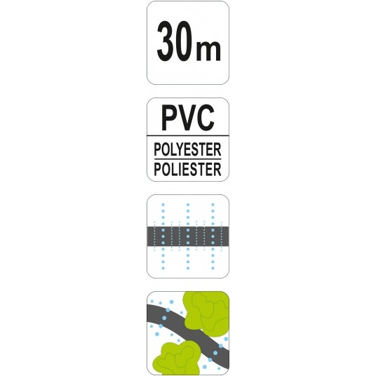 WĄŻ KROPLUJĄCY PŁASKI 30M -zdjęcie numer 3