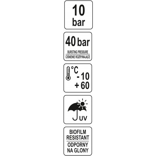 WĄŻ OGRODOWY 5 WARSTW 1/2 35M -zdjęcie numer 4