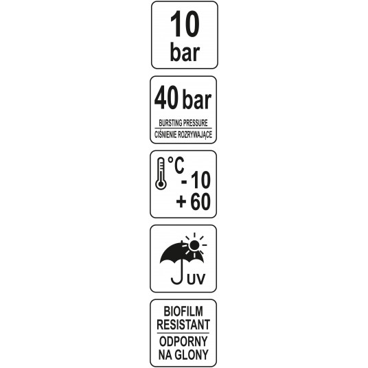 WĄŻ OGRODOWY 5 WARSTW 1/2 45M -zdjęcie numer 4