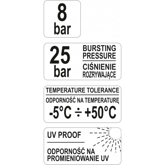 WĄŻ OGRODOWY PRACTIC LINE 1/2CAL 30M -zdjęcie numer 4