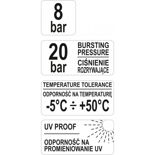 WĄŻ OGRODOWY PRACTIC LINE 3/4cal 50M -zdjęcie numer 4