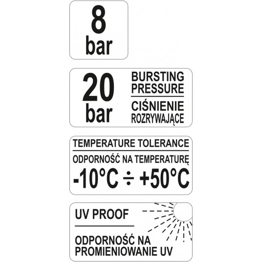 WĄŻ OGRODOWY STANDARD LINE 3/4CAL 50M -zdjęcie numer 1