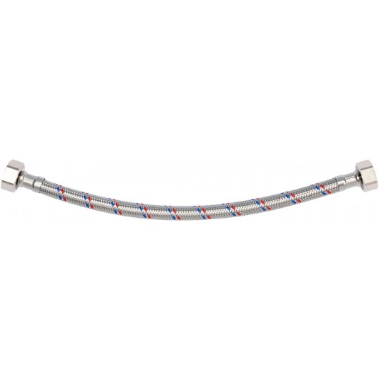 WĄŻ PRZYŁĄCZENIOWY F/F 1/2" 1/2" 300MM -zdjęcie numer 1