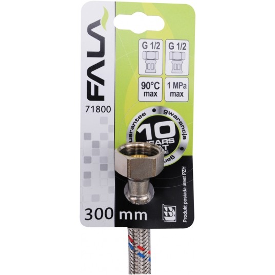 WĄŻ PRZYŁĄCZENIOWY F/F 1/2" 1/2" 300MM -zdjęcie numer 3