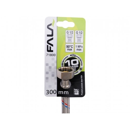 WĄŻ PRZYŁĄCZENIOWY F/F 1/2" 1/2" 300MM -zdjęcie numer 2