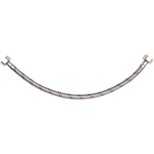 WĄŻ PRZYŁĄCZENIOWY F/F 1/2" 1/2" 400MM -zdjęcie numer 1