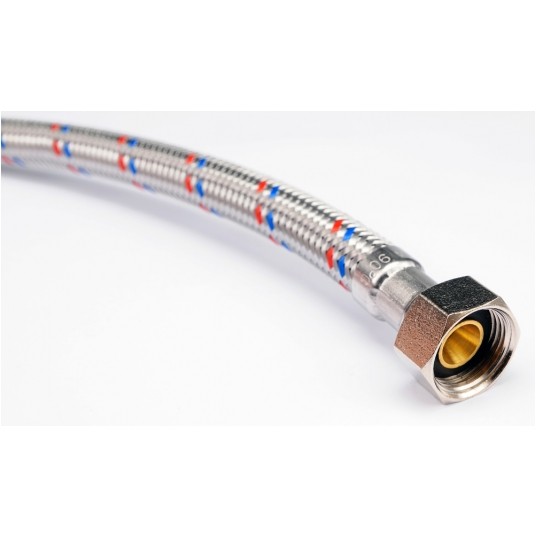 WĄŻ PRZYŁĄCZENIOWY F/F 1/2" 3/8" 1000MM -zdjęcie numer 3