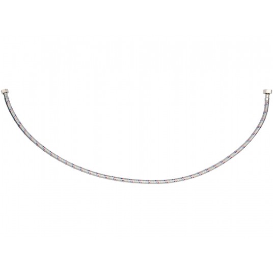 WĄŻ PRZYŁĄCZENIOWY F/F 1/2" 3/8" 1000MM -zdjęcie numer 1