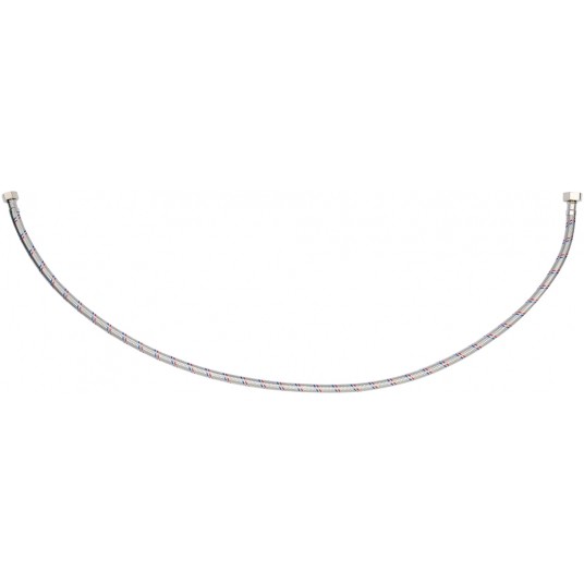 WĄŻ PRZYŁĄCZENIOWY F/F 1/2" 3/8" 1000MM -zdjęcie numer 1