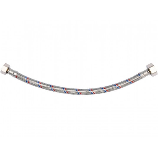 WĄŻ PRZYŁĄCZENIOWY F/F 1/2" 3/8" 300MM -zdjęcie numer 1