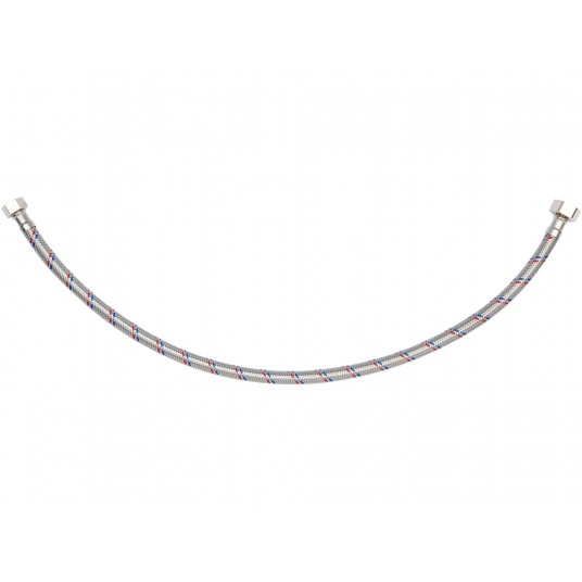 WĄŻ PRZYŁĄCZENIOWY F/F 1/2" 3/8" 600MM -zdjęcie numer 1