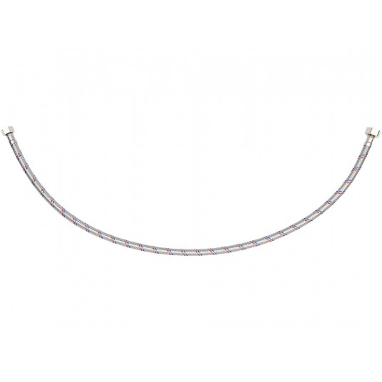 WĄŻ PRZYŁĄCZENIOWY F/F 1/2" 3/8" 800MM -zdjęcie numer 1