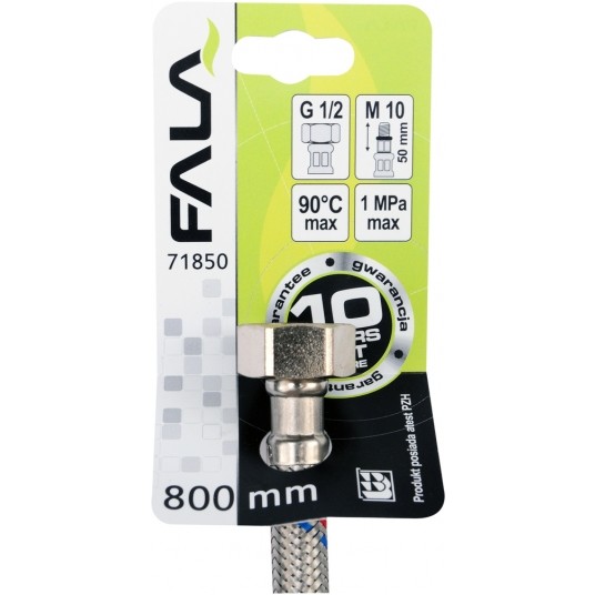 WĄŻ PRZYŁĄCZENIOWY F/M 1/2" M10x1 800MM -zdjęcie numer 5