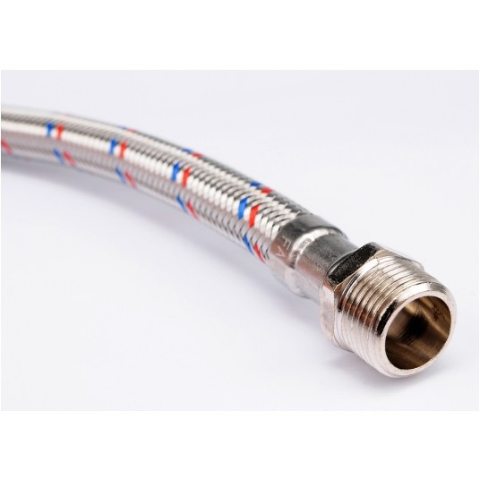 WĄŻ PRZYŁĄCZENIOWY F/M 3/8" 3/8" 1000MM -zdjęcie numer 2