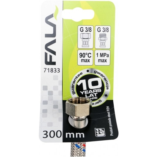 WĄŻ PRZYŁĄCZENIOWY F/M 3/8" 3/8" 300MM -zdjęcie numer 3