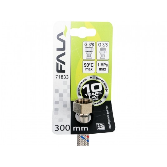WĄŻ PRZYŁĄCZENIOWY F/M 3/8" 3/8" 300MM -zdjęcie numer 2