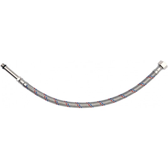 WĄŻ PRZYŁĄCZENIOWY F/M 3/8" M10x1 400MM -zdjęcie numer 1