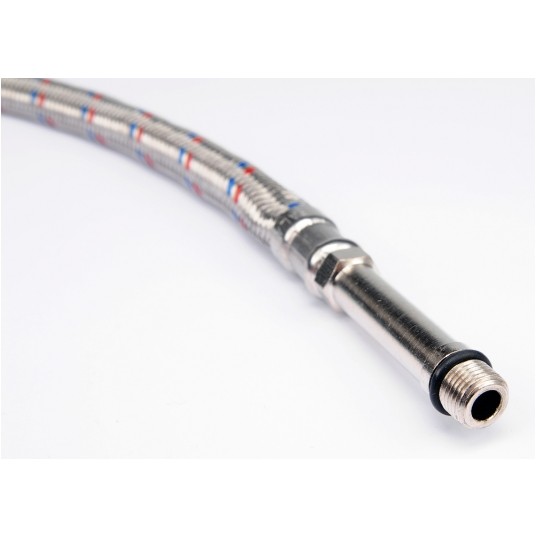 WĄŻ PRZYŁĄCZENIOWY F/M 3/8" M10x1 800MM -zdjęcie numer 3