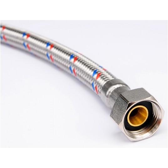 WĄŻ PRZYŁĄCZENIOWY F/M 3/8" M10x1 800MM -zdjęcie numer 3