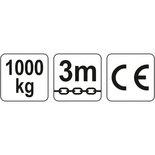 WCIĄGNIK ŁAŃCUCHOWY 1,0 T -zdjęcie numer 1