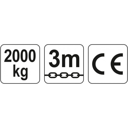 WCIĄGNIK ŁAŃCUCHOWY 2,0 T -zdjęcie numer 2