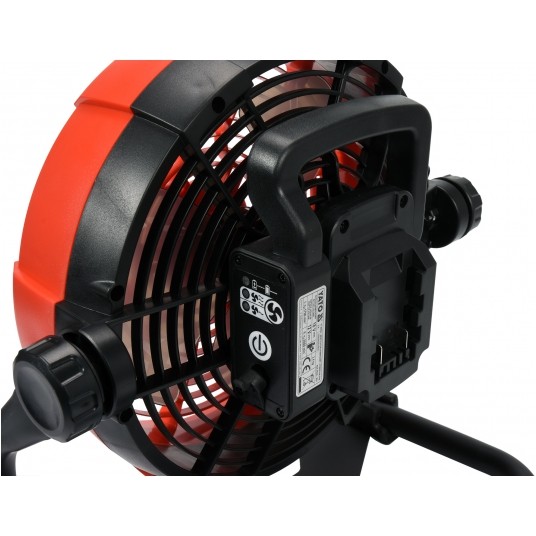 WENTYLATOR HYBRYDOWY 18V LUB 240V - BODY -zdjęcie numer 6