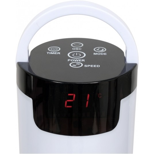 WENTYLATOR PODŁOGOWY LED 50W, WYS 95,5CM -zdjęcie numer 4