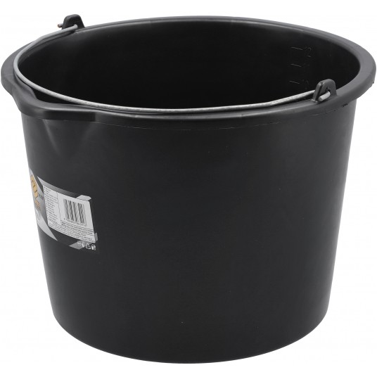 WIADRO BUDOWLANE Z WYPŁYWKĄ 12L -zdjęcie numer 2