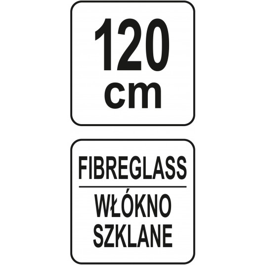 WIDŁY OGRODOWE 120CM WŁÓKNO SZKLANE -zdjęcie numer 2