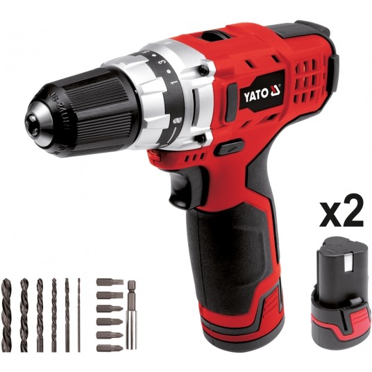 WIERT-WKRĘTARKA 10.8V Li-Ion 2 AKU 82851 YATO -zdjęcie numer 10