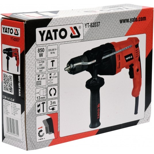 WIERTARKA UDAROWA DWUBIEGOWA 850W -zdjęcie numer 3