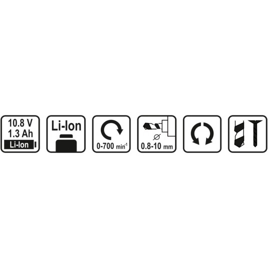 WIERTARKO-WKRĘTARKA 10,8V - 1,3AH -zdjęcie numer 8