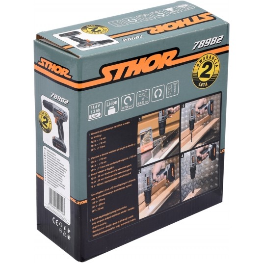 WIERTARKO-WKRĘTARKA 14,4V - 1,3AH -zdjęcie numer 4