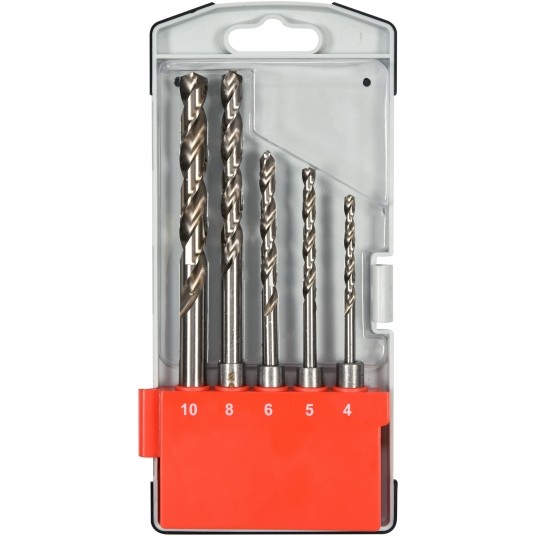 WIERTŁA DO METALU HSS 6542 5SZT SDS PLUS -zdjęcie numer 2