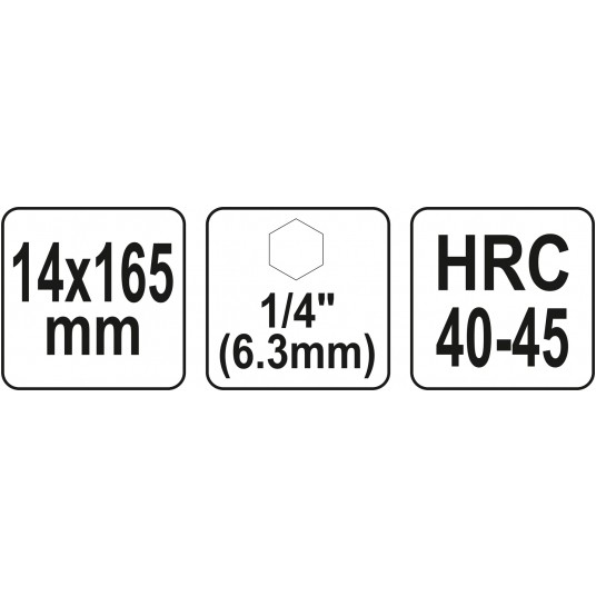 WIERTŁO DO DREWNA 4-OSTRZOWE 14MM HEX -zdjęcie numer 4