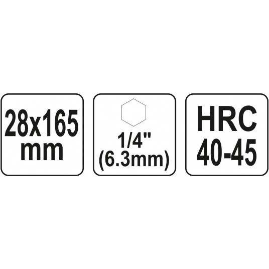 WIERTŁO DO DREWNA 4-OSTRZOWE 28MM HEX -zdjęcie numer 4