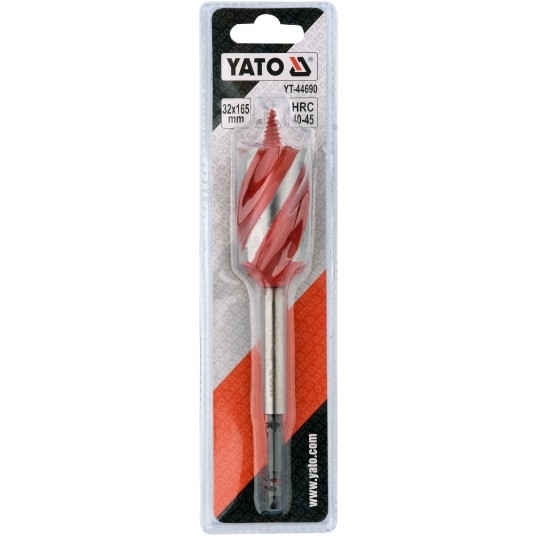 WIERTŁO DO DREWNA 4-OSTRZOWE 32MM HEX -zdjęcie numer 3