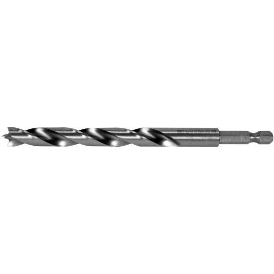 WIERTŁO DO DREWNA SPIRALNE 10MM HEX -zdjęcie numer 1
