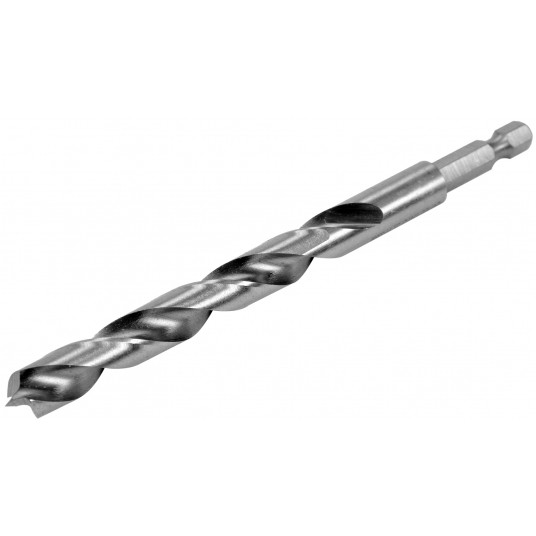 WIERTŁO DO DREWNA SPIRALNE 10MM HEX -zdjęcie numer 2