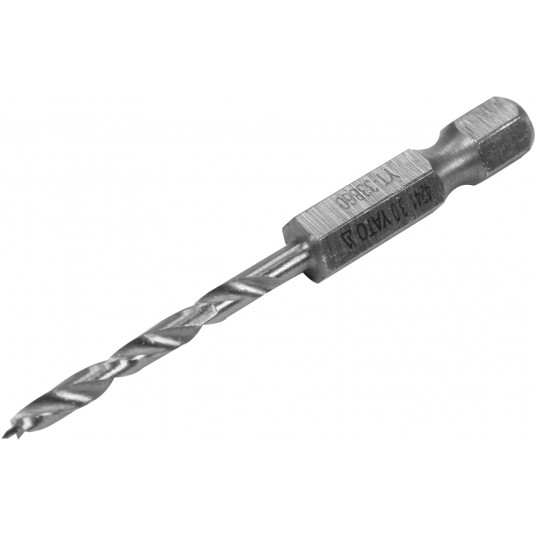 WIERTŁO DO DREWNA SPIRALNE 3MM HEX -zdjęcie numer 2