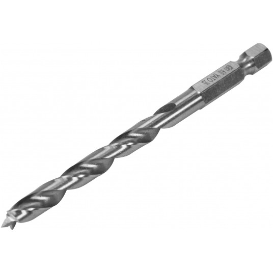 WIERTŁO DO DREWNA SPIRALNE 6MM HEX -zdjęcie numer 2