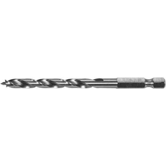 WIERTŁO DO DREWNA SPIRALNE 6MM HEX -zdjęcie numer 1