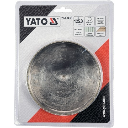 WIERTŁO DO GRESU 125MM -zdjęcie numer 3